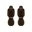 Housse de siège F-CORE FX19 BROWN - Visuel 1