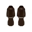 Housse de siège F-CORE FX17 BROWN - Visuel 1
