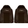Housse de siège F-CORE FX17 BROWN - Visuel 3