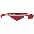 Tapis de tableau de bord F-CORE FD06 RED - Visuel 1