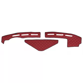 Tapis de tableau de bord F-CORE FD10 RED