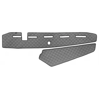Tapis de tableau de bord F-CORE FD09 GRAY