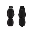 Housse de siège F-CORE FX03 BLACK/RED - Visuel 1