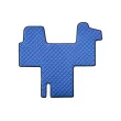 tapis de sol F-CORE GL21 BLUE - Visuel 1
