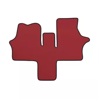tapis de sol F-CORE KL11 RED