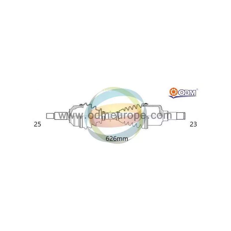 Arbre de transmission ODM-MULTIPARTS 18-015230