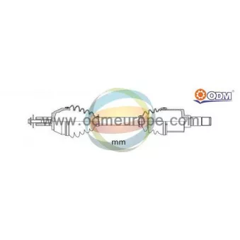 Arbre de transmission ODM-MULTIPARTS