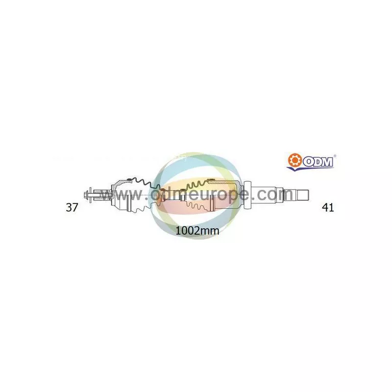 Arbre de transmission ODM-MULTIPARTS 18-142260