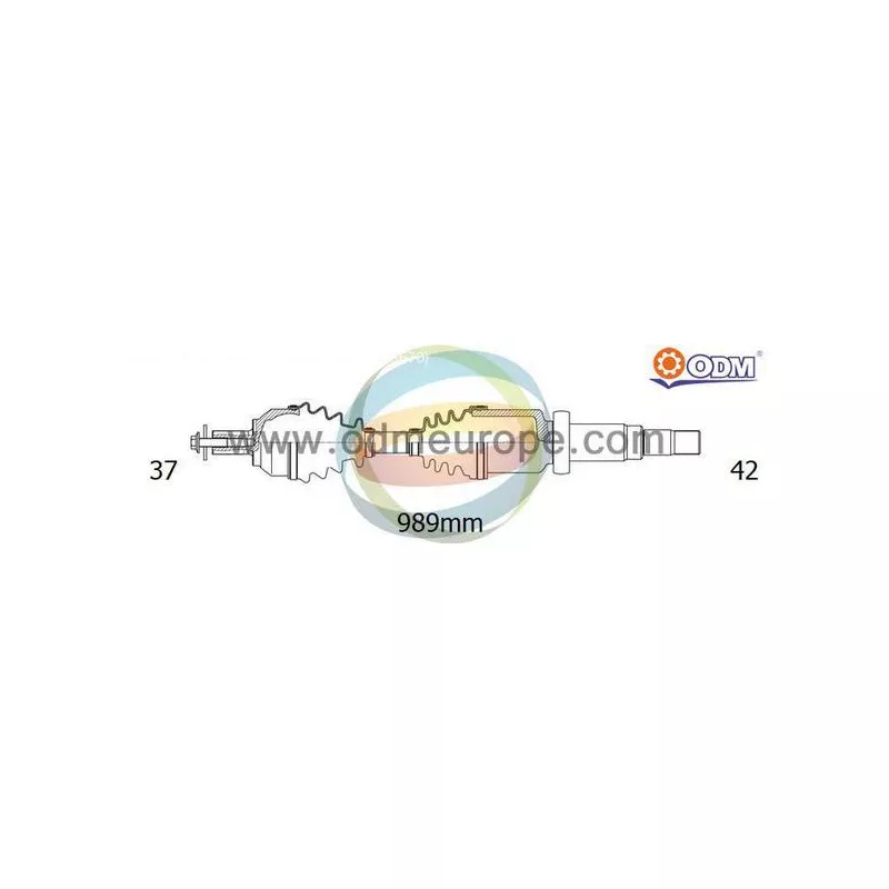 Arbre de transmission ODM-MULTIPARTS 18-142270