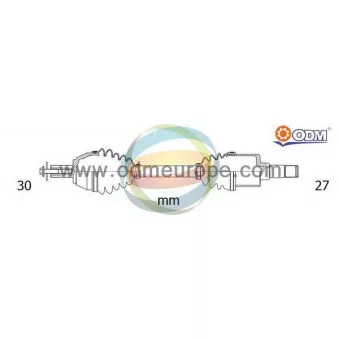 Arbre de transmission ODM-MULTIPARTS 18-142320