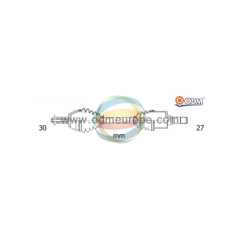 Arbre de transmission ODM-MULTIPARTS 18-142320