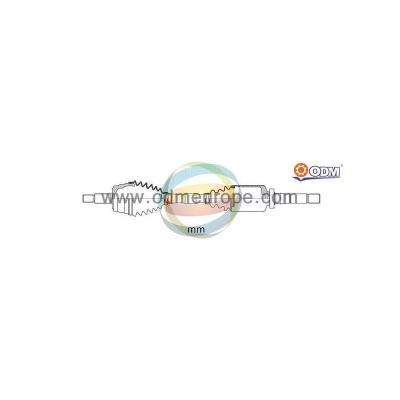 Arbre de transmission ODM-MULTIPARTS 18-142350