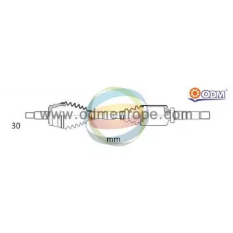 Arbre de transmission ODM-MULTIPARTS
