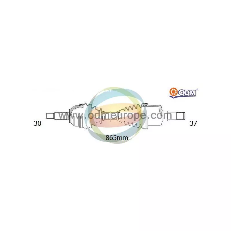 Arbre de transmission ODM-MULTIPARTS 18-213390