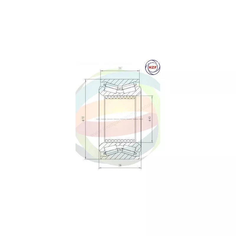 Roulement de roue avant ODM-MULTIPARTS 70-070003