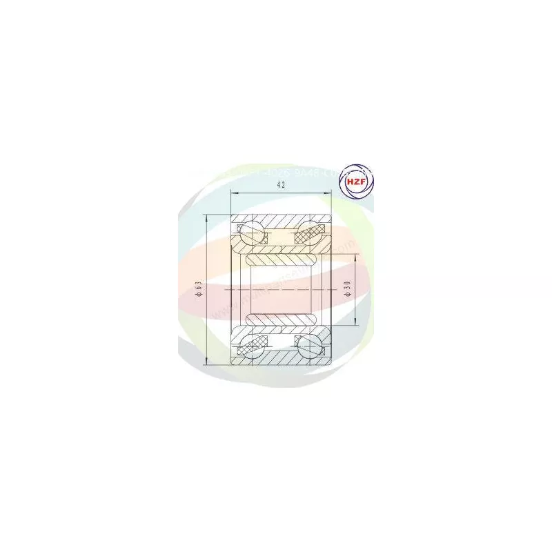Roulement de roue arrière ODM-MULTIPARTS 70-090032