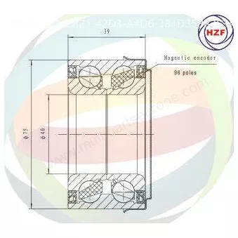 Roulement de roue avant ODM-MULTIPARTS 70-090137