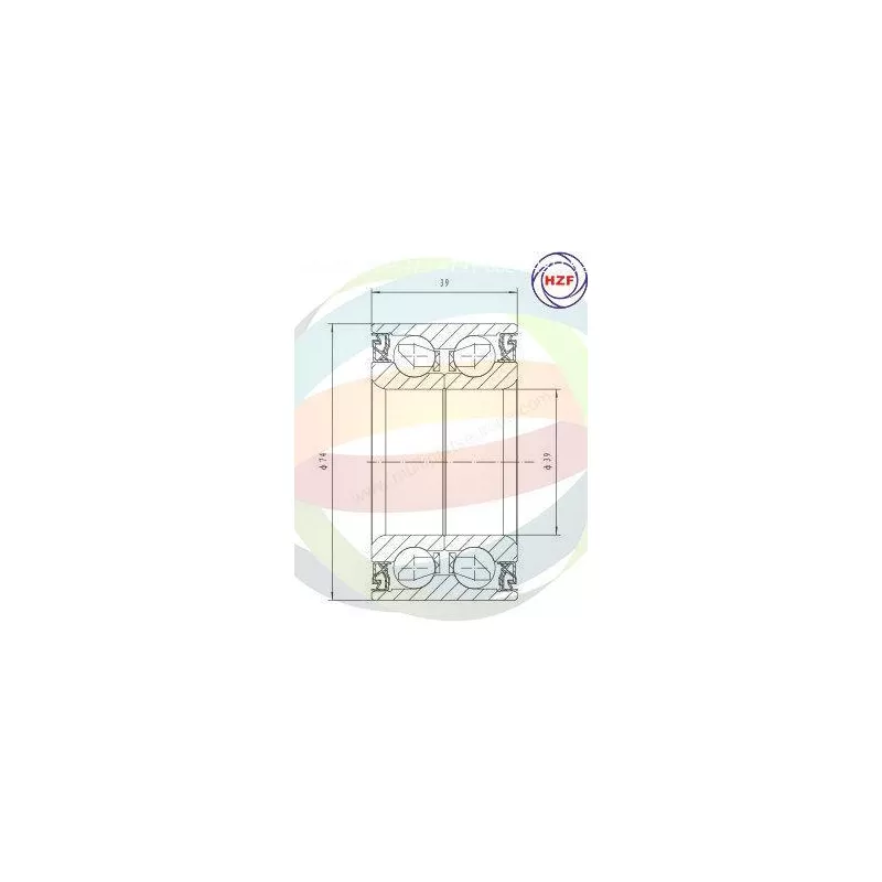 Roulement de roue avant ODM-MULTIPARTS 70-230060