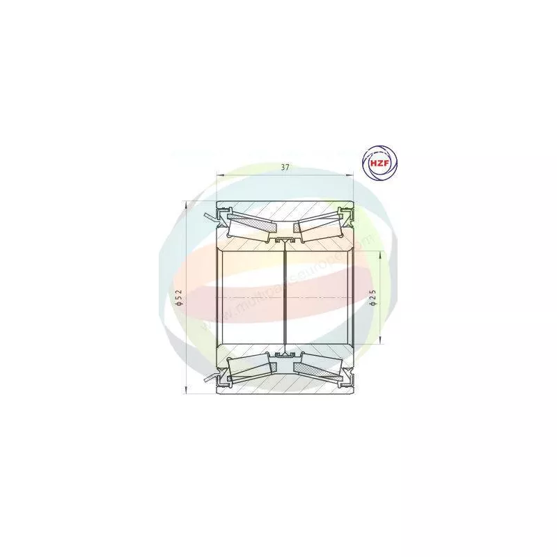 Roulement de roue arrière ODM-MULTIPARTS 70-290027