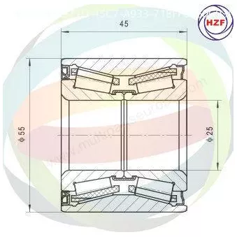 Roulement de roue arrière ODM-MULTIPARTS