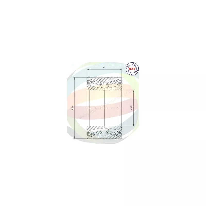 Roulement de roue avant ODM-MULTIPARTS 70-290056