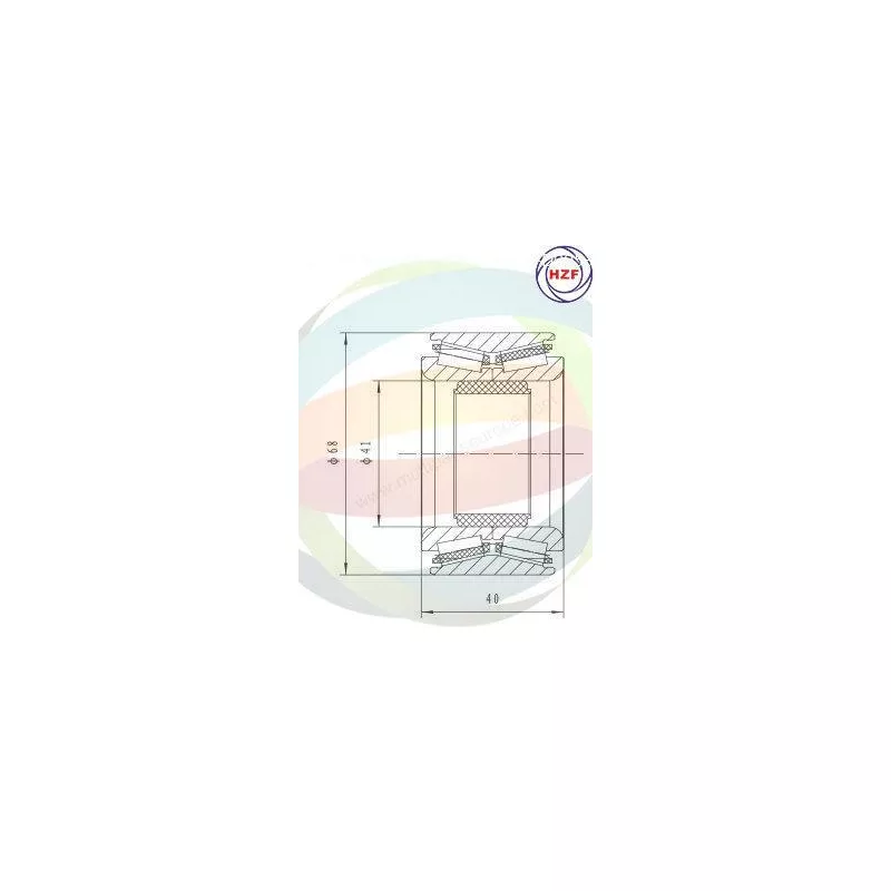 Roulement de roue avant ODM-MULTIPARTS 70-300005