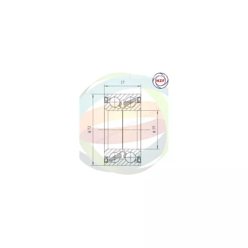 Roulement de roue arrière ODM-MULTIPARTS 70-340020