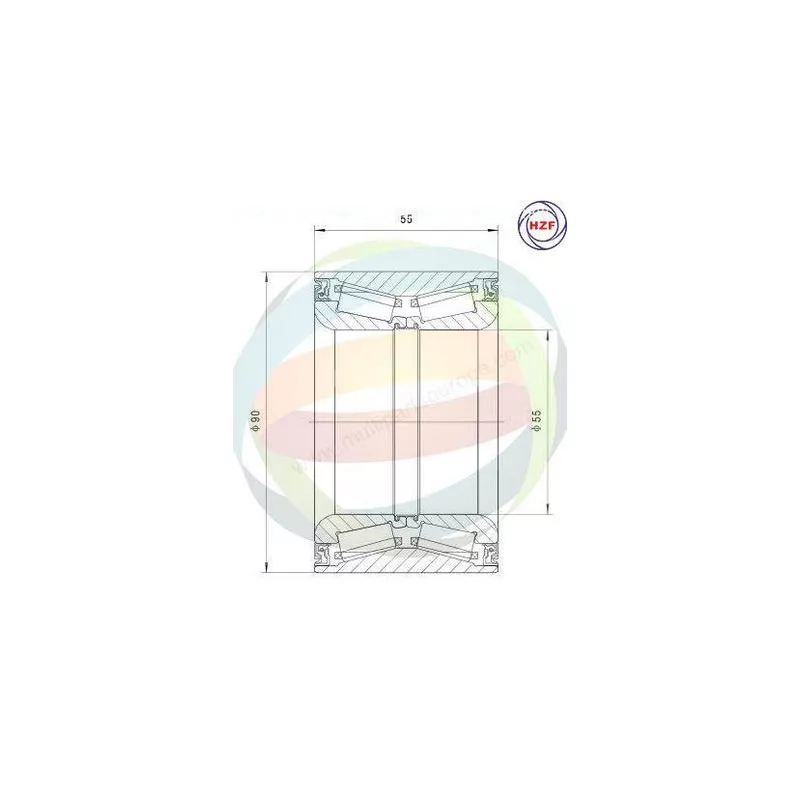Roulement de roue arrière ODM-MULTIPARTS 70-400013