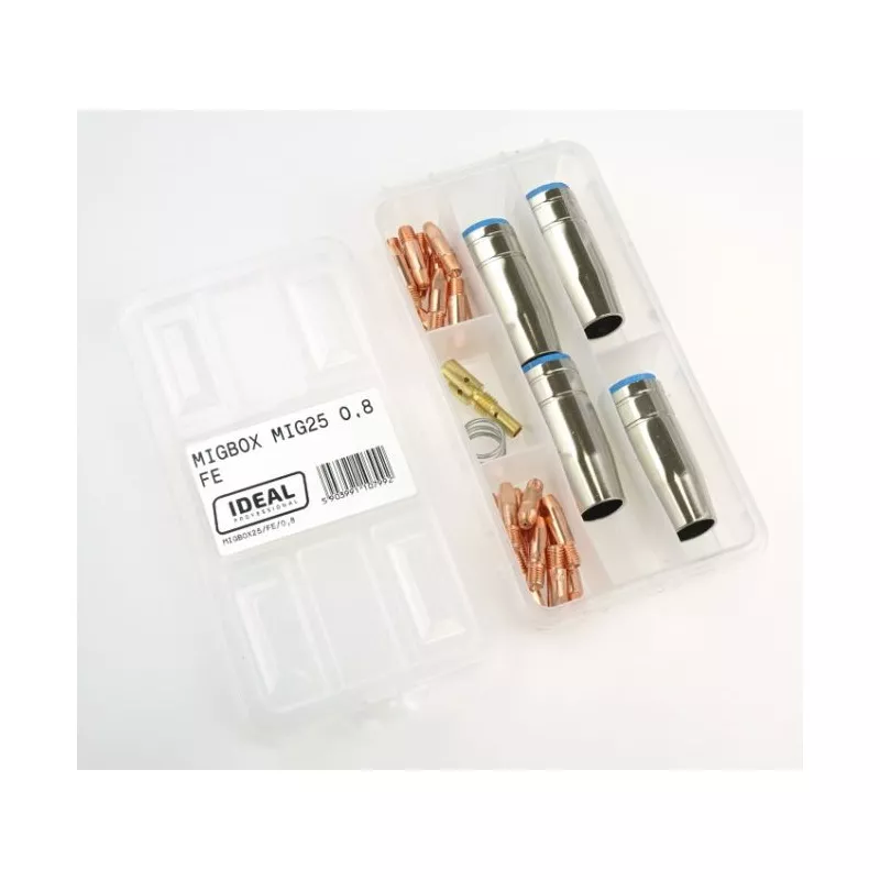 Accessoires et pièces de rechange pour matériel de soudage IDEAL MIGBOX25/FE/0,8