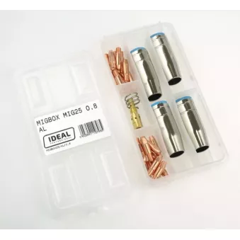Accessoires et pièces de rechange pour matériel de soudage IDEAL MIGBOX25/AL/0,8