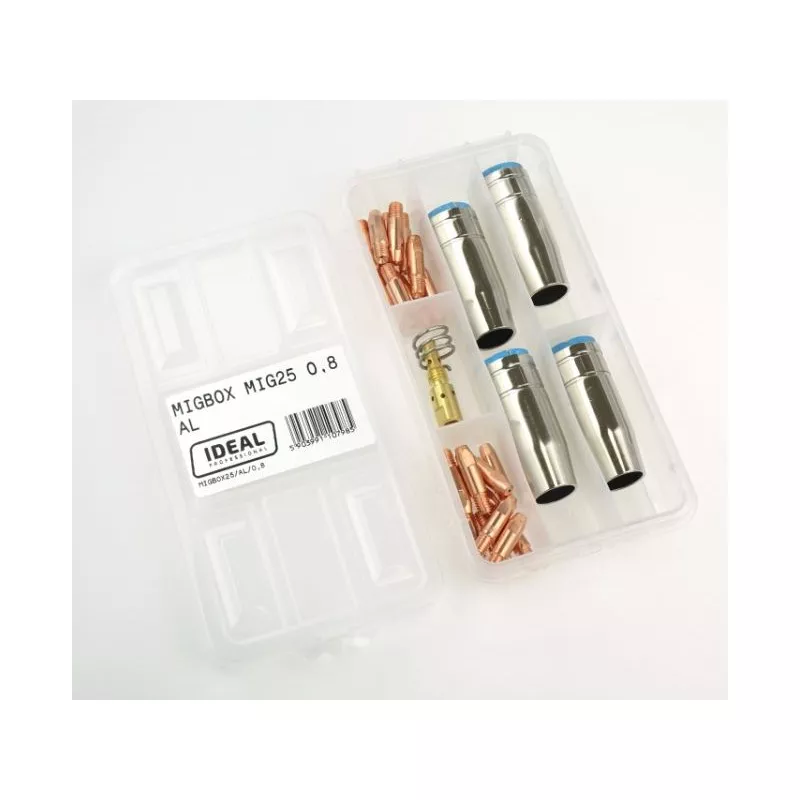 Accessoires et pièces de rechange pour matériel de soudage IDEAL MIGBOX25/AL/0,8