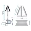 Supports de peinture, chariots, cintres, presses NTS 3420102F - Visuel 3