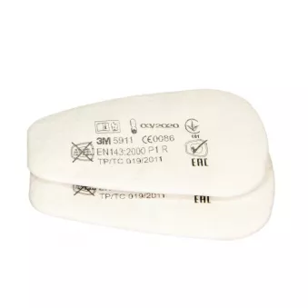 Filtre de masque de peinture 3M 6051A1