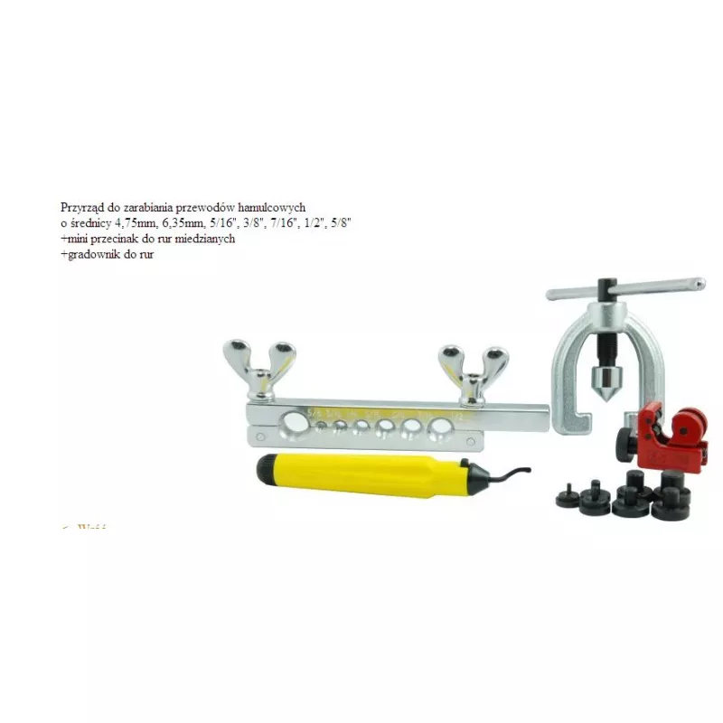 Outil d'évasement de tuyau de frein rigide WP WP 5-FTD-250