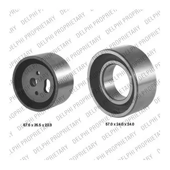 Kit de distribution DELPHI KDB118