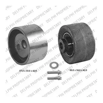 Kit de distribution DELPHI KDB165