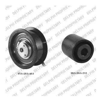Kit de distribution DELPHI KDB191