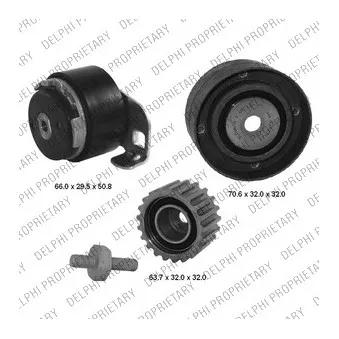 Kit de distribution DELPHI KDB193