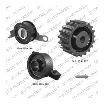Kit de distribution DELPHI KDB211C