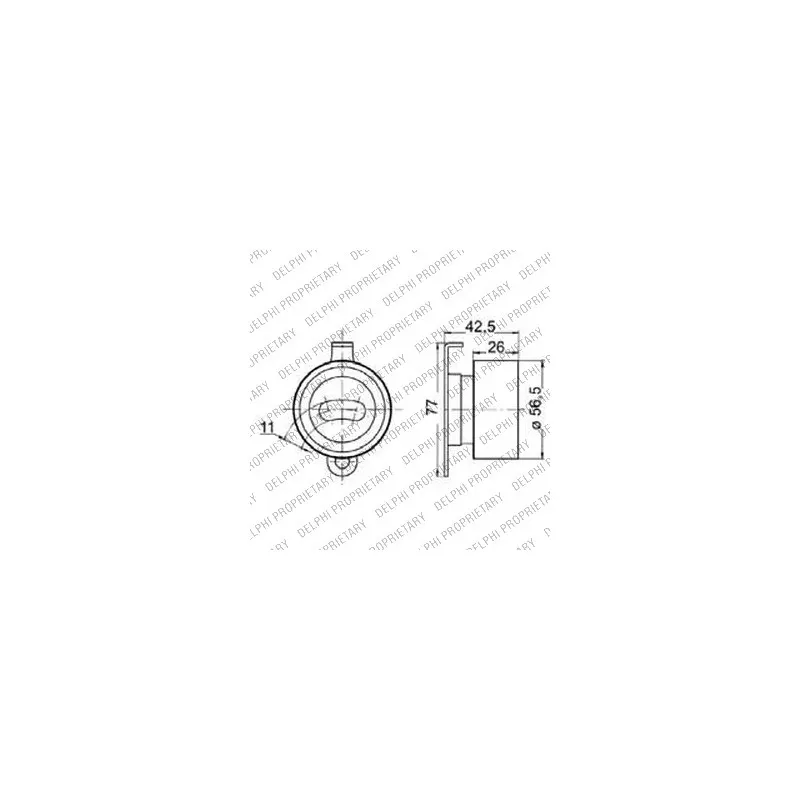 Kit de distribution DELPHI KDB239