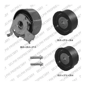 Kit de distribution DELPHI KDB257