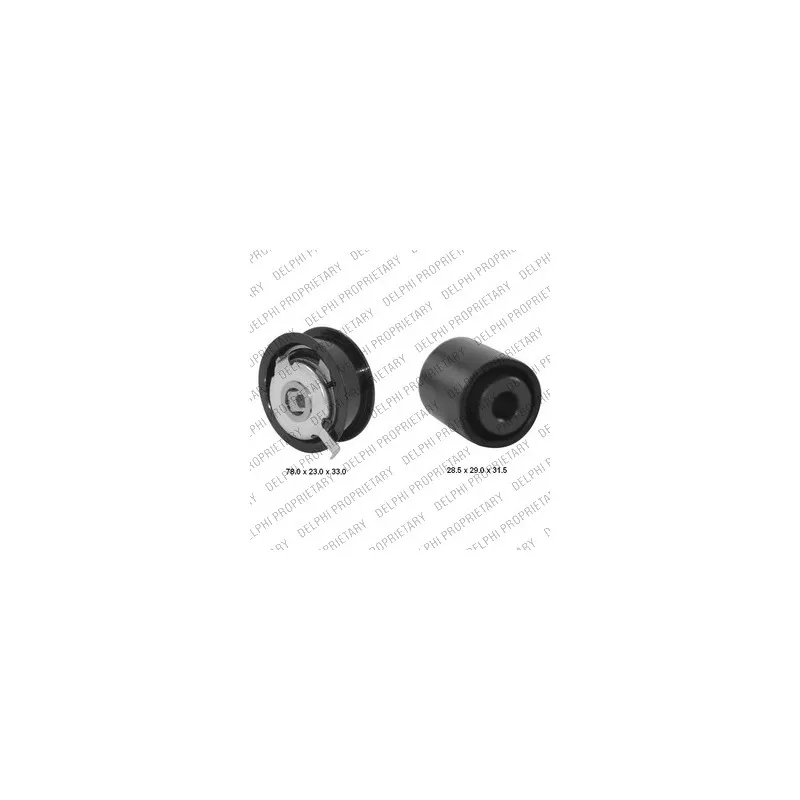 Kit de distribution DELPHI KDB267