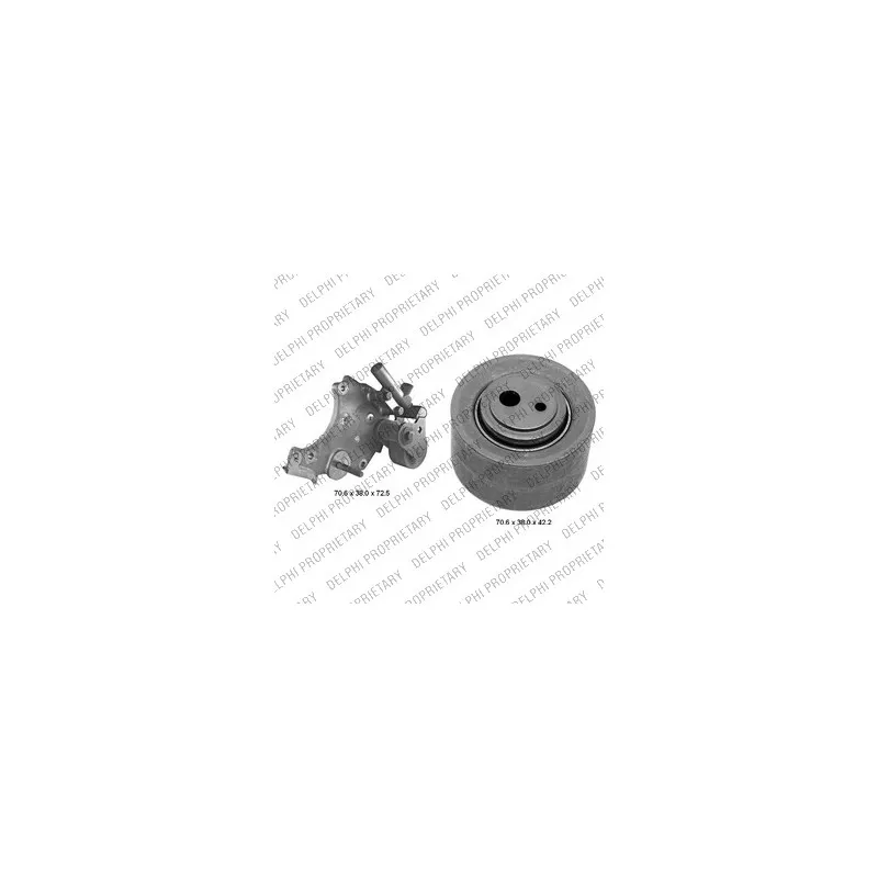 Kit de distribution DELPHI KDB270