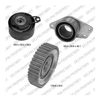 Kit de distribution DELPHI KDB289