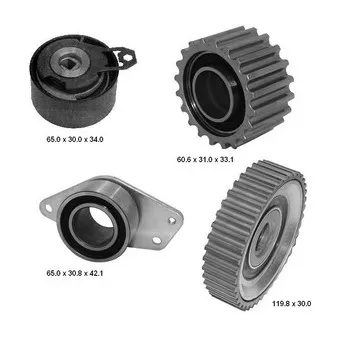 Kit de distribution DELPHI KDB290