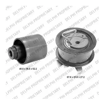Kit de distribution DELPHI KDB296