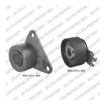Kit de distribution DELPHI KDB316