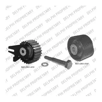 Kit de distribution DELPHI KDB317