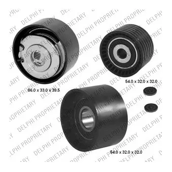 Kit de distribution DELPHI KDB320