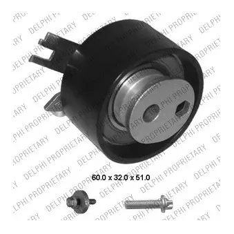 Kit de distribution DELPHI KDB322